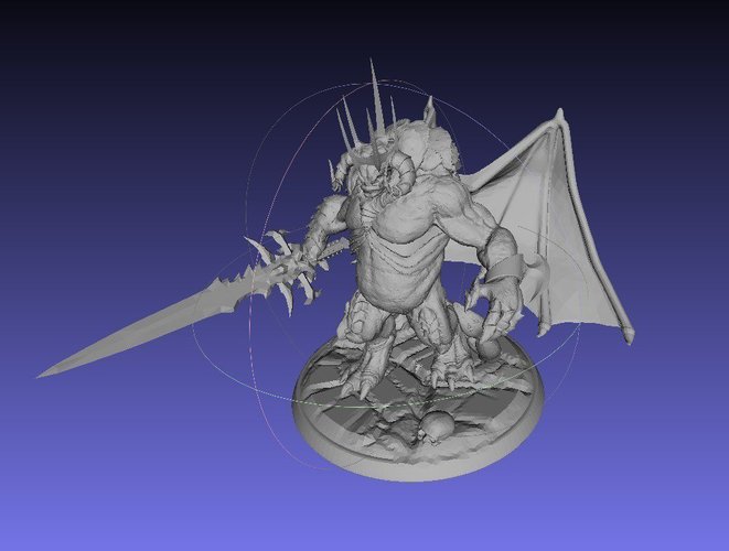 Daemon Prince Behemoth 3D Print 45597