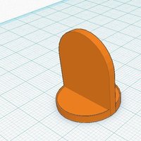 Small Token Pawn Standee 01 3D Printing 45689
