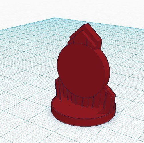 Token Pawn Standee 01 3D Print 45690