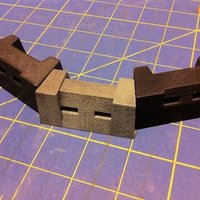 Small 28mm concrete barriers; form and mold 3D Printing 45725