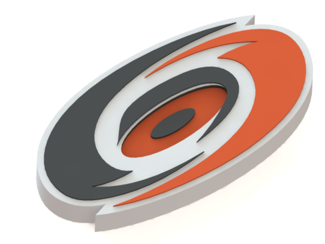 Carolina Hurricanes logo 3D Print 46164