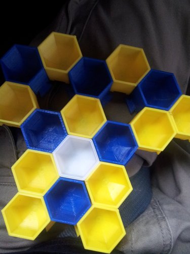 Honeycomb Stacks 3D Print 46361