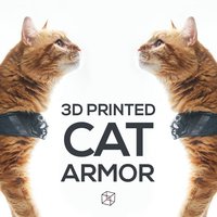 Small CAT ARMOR 3D Printing 46396