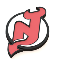 Small New Jersey Devils logo 3D Printing 46681
