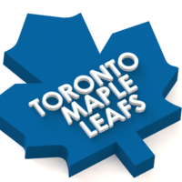 Small Toronto Maple Leafs logo 3D Printing 46718
