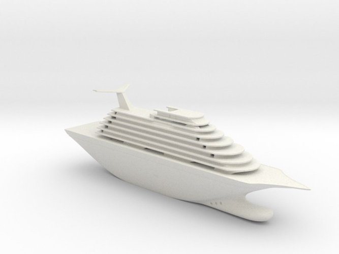 Toy Cruise Ship 11In 3D Print 46888