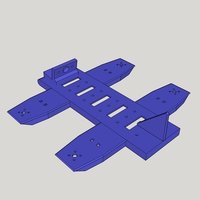 Small Blue Dog V3 : Unibody Quadcopter 3D Printing 47280
