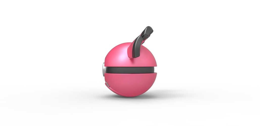 Pokeball Snubbull 3D Print 473091 Pokeball Snubbull 3D Print 473091
