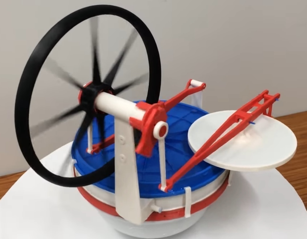 3D Printed Fully 3D printed LTD Stirling Engine