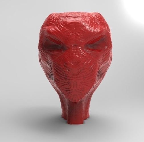 RED ALIEN BRUTE  (Updated 8-29-17) 3D Print 47606