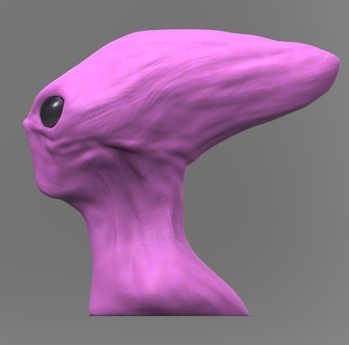 Red Alien Scout Updated 8-29-17 3D Print 47702