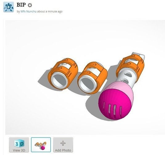 Bip whistle 3D Print 47870