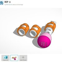 Small Bip whistle 3D Printing 47870