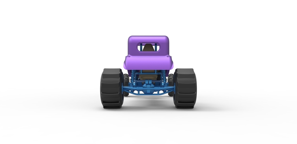 Diecast Mud dragster Hot Rod Scale 1 to 25 3D Print 478792 Diecast Mud dragster Hot Rod Scale 1 to 25 3D Print 478792
