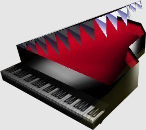 Mad Piano 3D Print 47923