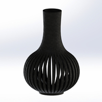 Small Decorative Vase  3D Printing 4798