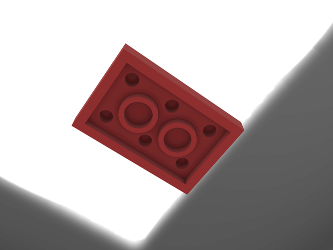 LEGO Plate - 2X3 3D Print 481096