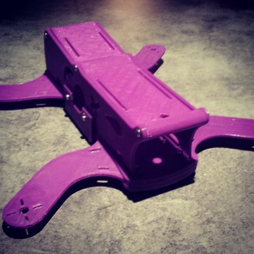 FOX 3D DRONE RACER FPV 3D Print 48198