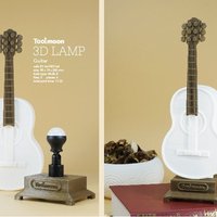 Small guitar lamp 3D Printing 48211