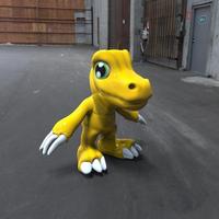 Small Toy Digimon Agumon 3D Printing 48257