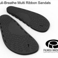 Small Palmiga Stimuli-Breathe Multi Ribbon Sandals 3D Printing 48267