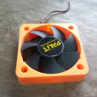 Small Gpu 50mm Fan Adpater 3D Printing 48347