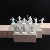 Small Viking Warband Part 2 (18mm scale) 3D Printing 48395