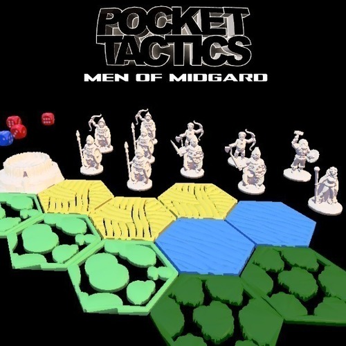 Pocket-Tactics: Men of Midgard 3D Print 48539