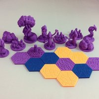 Small Pocket-Tactics: Quanar Night Cult 3D Printing 48552