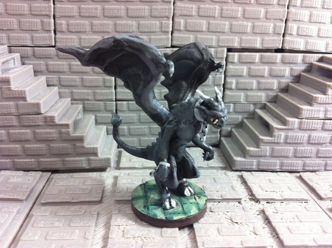 Achisia, Oathbound Gargoyle Outlaw 3D Print 48627