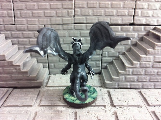 Achisia, Oathbound Gargoyle Outlaw 3D Print 48631