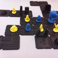 Small Scifi Quest Tiles 3D Printing 48648