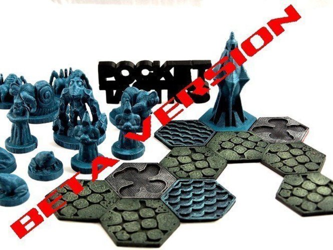 Pocket-Tactics: Wizzards of the Crystal Forest (Beta Version) 3D Print 48862