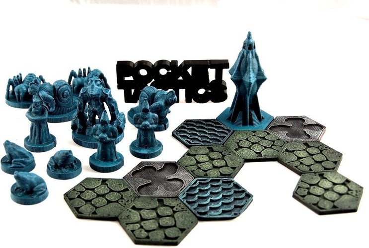 Pocket-Tactics: Wizzards of the Crystal Forest (Beta Version) 3D Print 48863