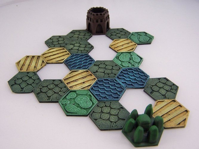 Pocket-Tactics: Legion of the High King against the Tribes of th 3D Print 48948