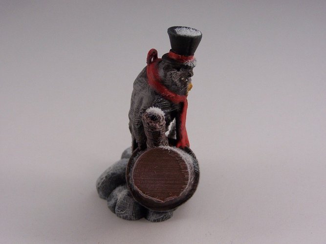 Steampunk Owl Ornament 3D Print 48980