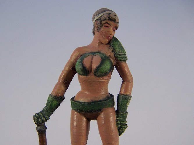 Amazon Warrior Sappho 3D Print 48998