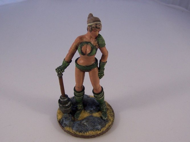Amazon Warrior Sappho 3D Print 48999