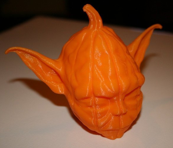 Pumpkin Yoda 3D Print 49085