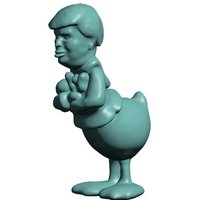 Small "THE DONALD" DUCK 3D Printing 49088
