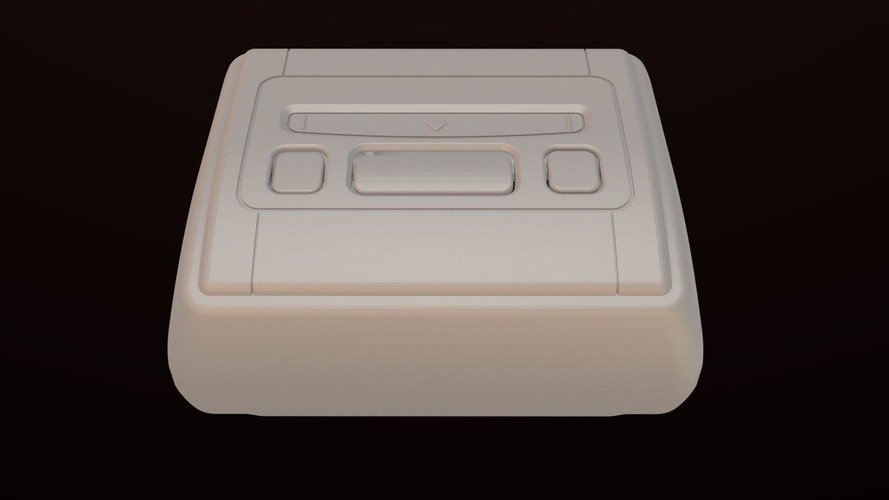 Super Famipi: A Raspberry Pi Case Modeled After the Super Famico 3D Print 49211