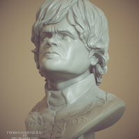 Small Game Of Thrones Tyrion Lannister Bust 3D Printing 493329