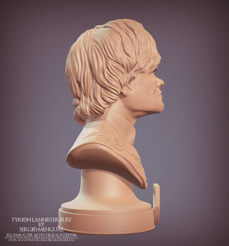 Game Of Thrones Tyrion Lannister Bust 3D Print 493338