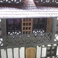 Small SCALEPRINT WINDOW SHEET FOR TUDOR WINDOWS 3D Printing 49466