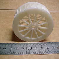 Small SCALEPRINT WATER WHEEL OVERSHOT 3D Printing 49482