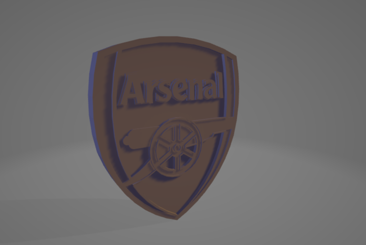 Arsenal logo Wall art 3D Print 495268