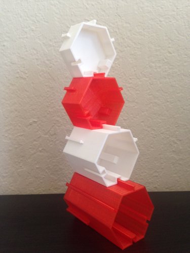 GroupHex : An Organizable Organizer 3D Print 49533