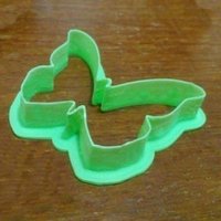 Small Butterfly cookie cutter 3D Printing 49650