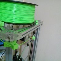 Small Filament guide for Kossel 2020 3D Printing 49689