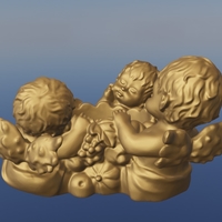 bougeoir 3 anges - Thumbnail 2